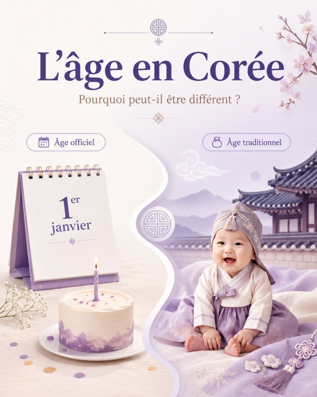 Pourquoi l’âge en Corée peut-il être différent ?