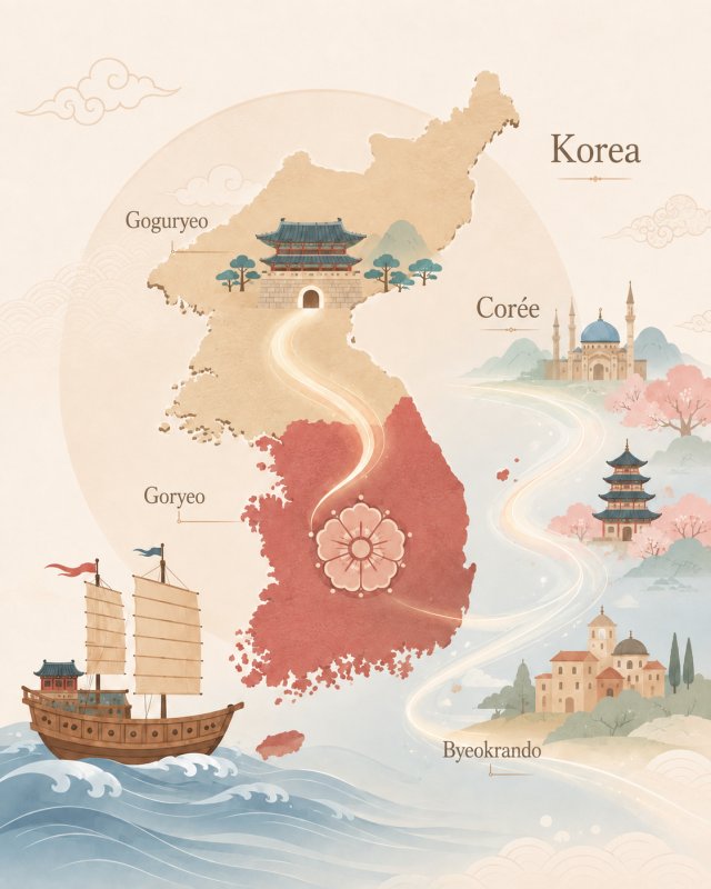Pourquoi la Corée porte-t-elle plusieurs noms ? L’étymologie de « Corée », « Hanguk » et « Joseon »